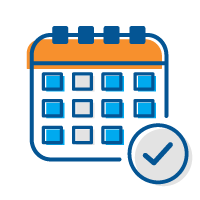 An icon of a calendar