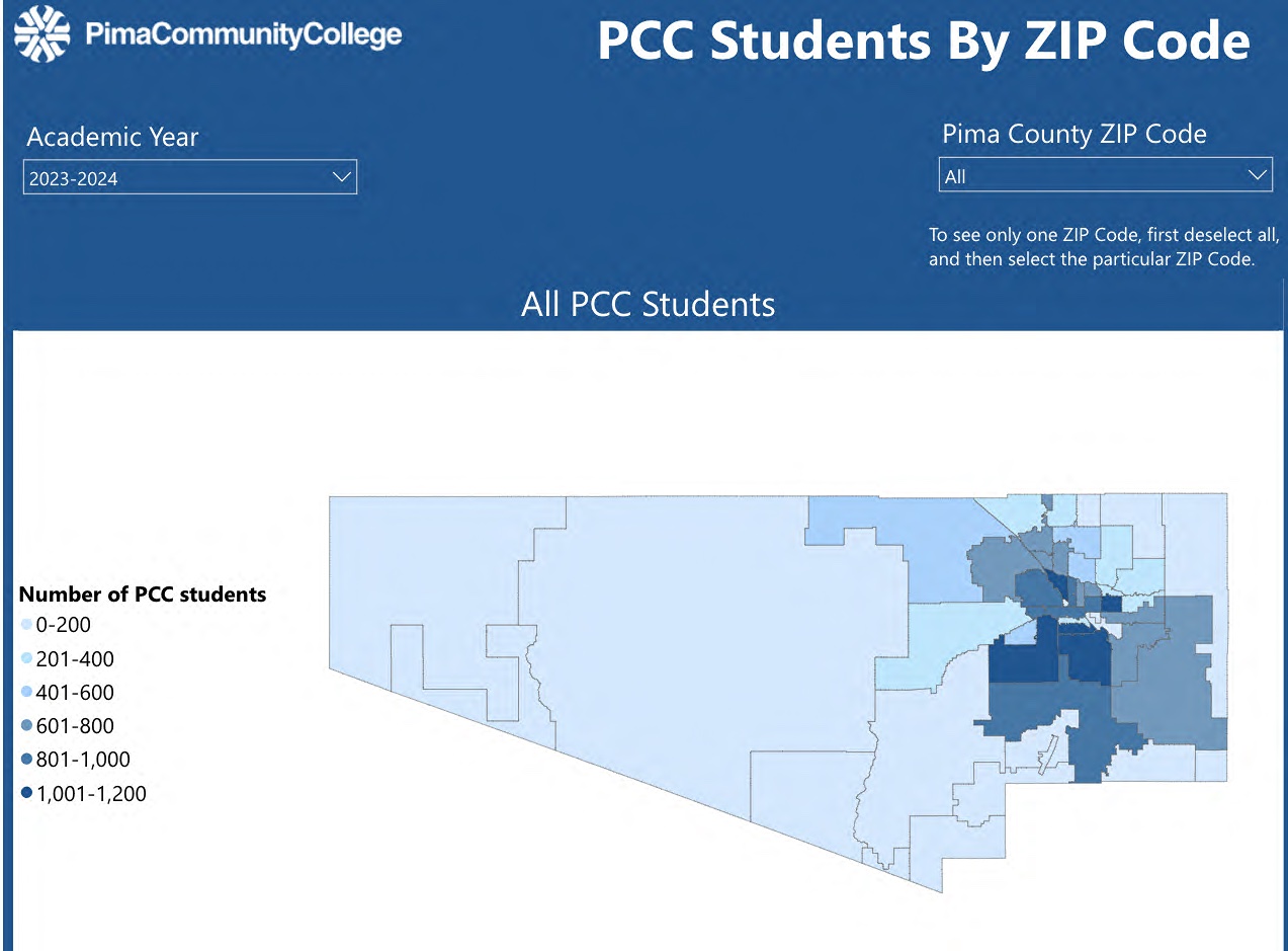 Enrollment by Zip Codes