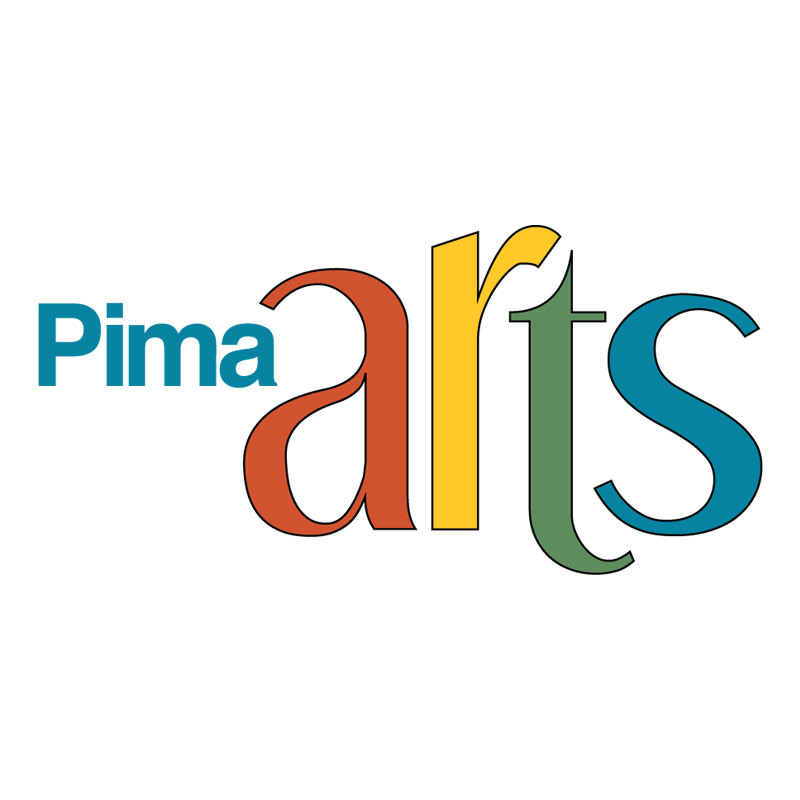 Image reads "PimaArts" in rainbow-colored letters.