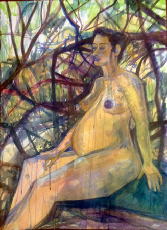 Tracy Dunbar - oil on canvas