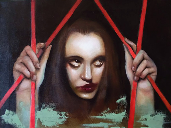 Renee Vandivort - oil on canvas