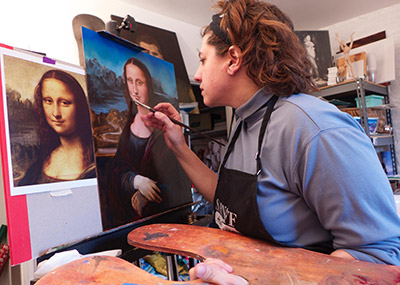 Mariana Carreras painting