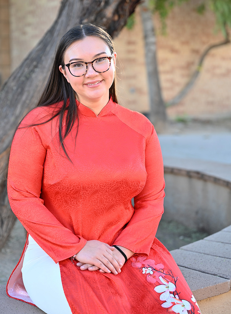 Jade Heath poses for the camera.