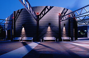 Center for the Arts courtyard