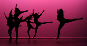 Dance performance at Pima Community College