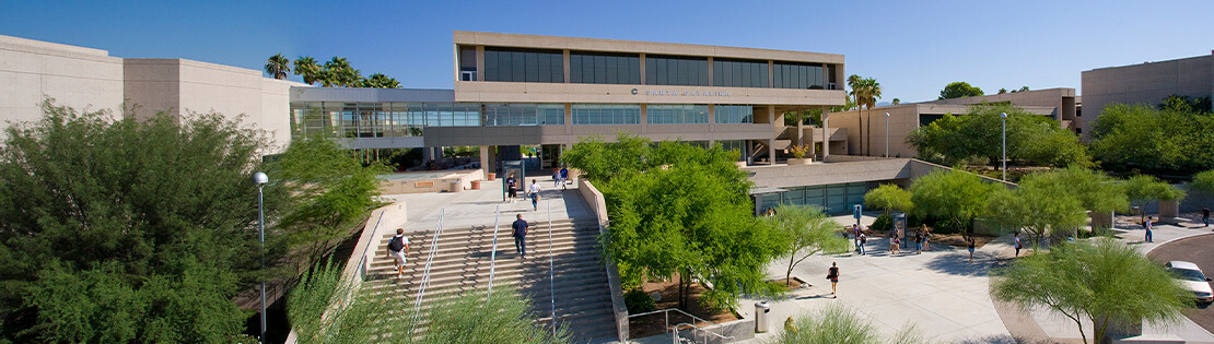 An outside image of Pima's West Campus