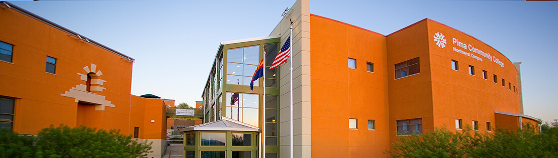 An outside image of Pima's Northwest Campus