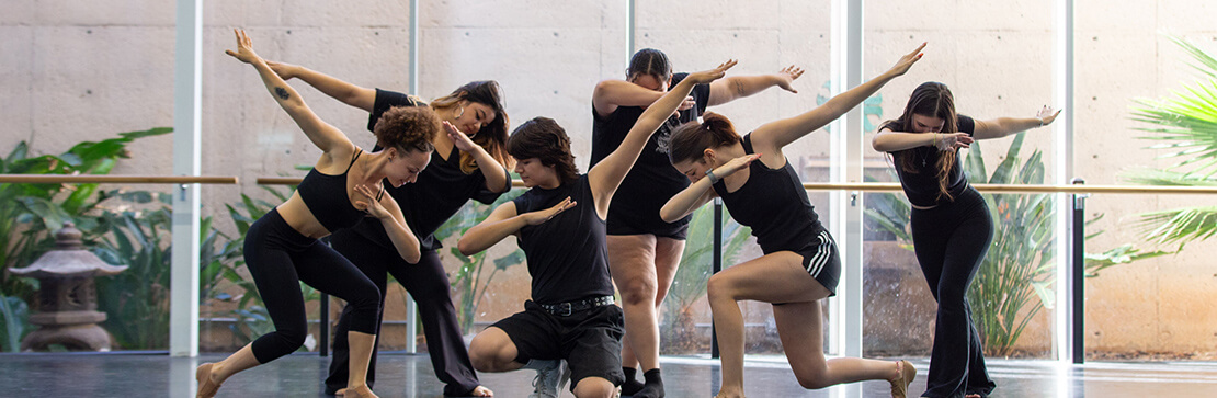 A group of students at Pima's Dance Studio