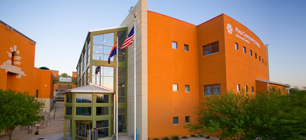 An exterior shot of Northwest Campus